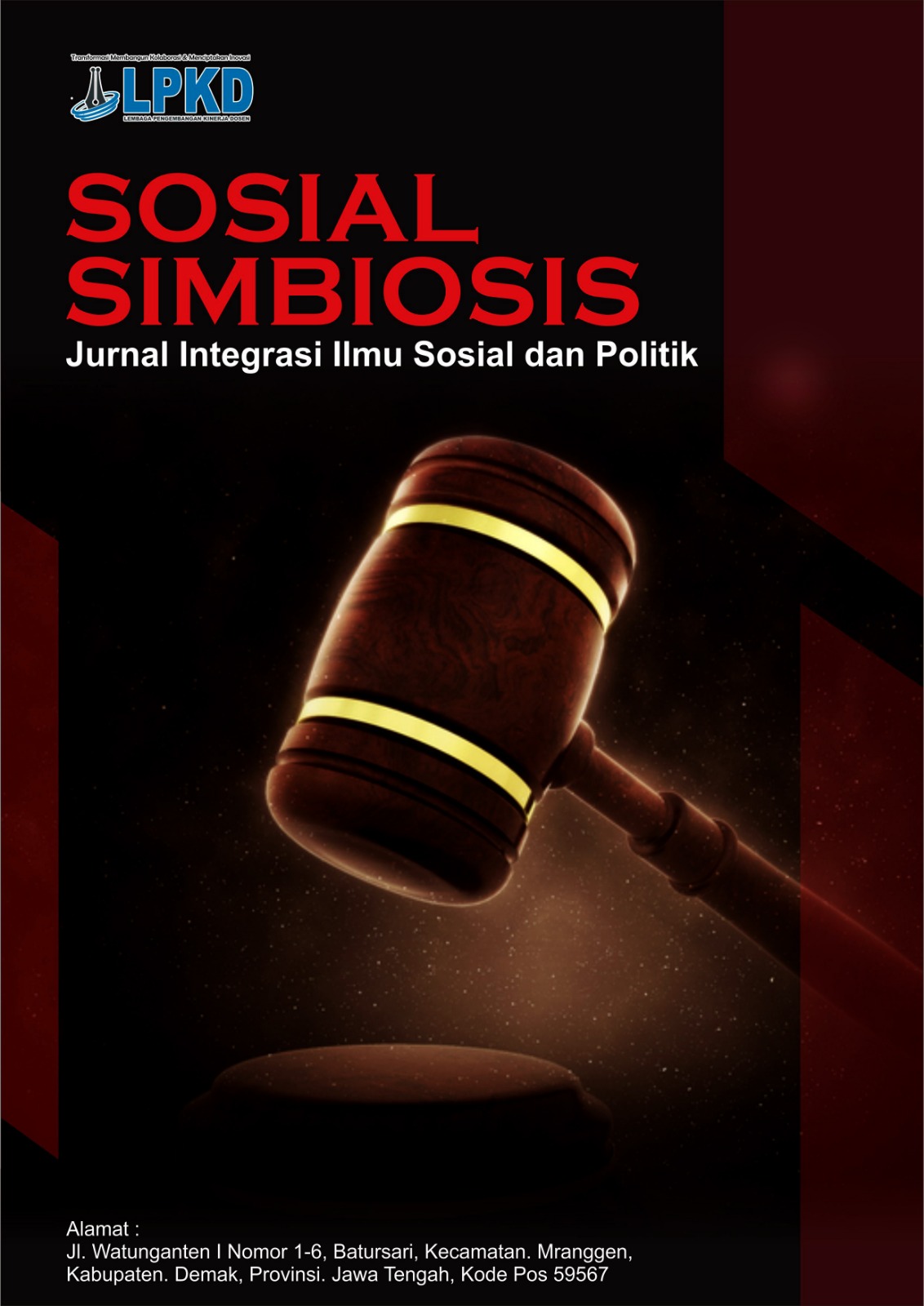 					View Vol. 1 No. 3 (2024): Agustus : Sosial Simbiosis : Jurnal Integrasi Ilmu Sosial dan Politik
				
